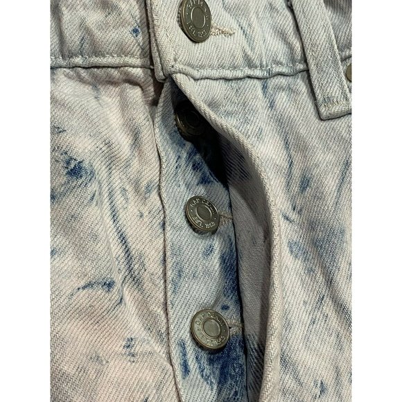 NWT GAP Cheeky Straight Jeans 8/29 High Rise Blue Pink Tie Dye #554698 - Picture 7 of 7